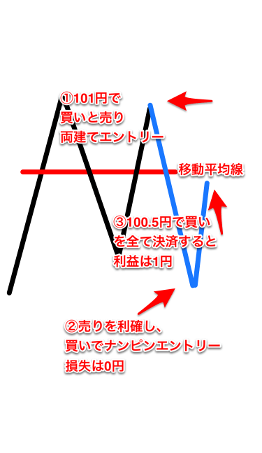 これぞFX最強手法！両建てナンピン手法で損益を0に！ ~ FX Geek